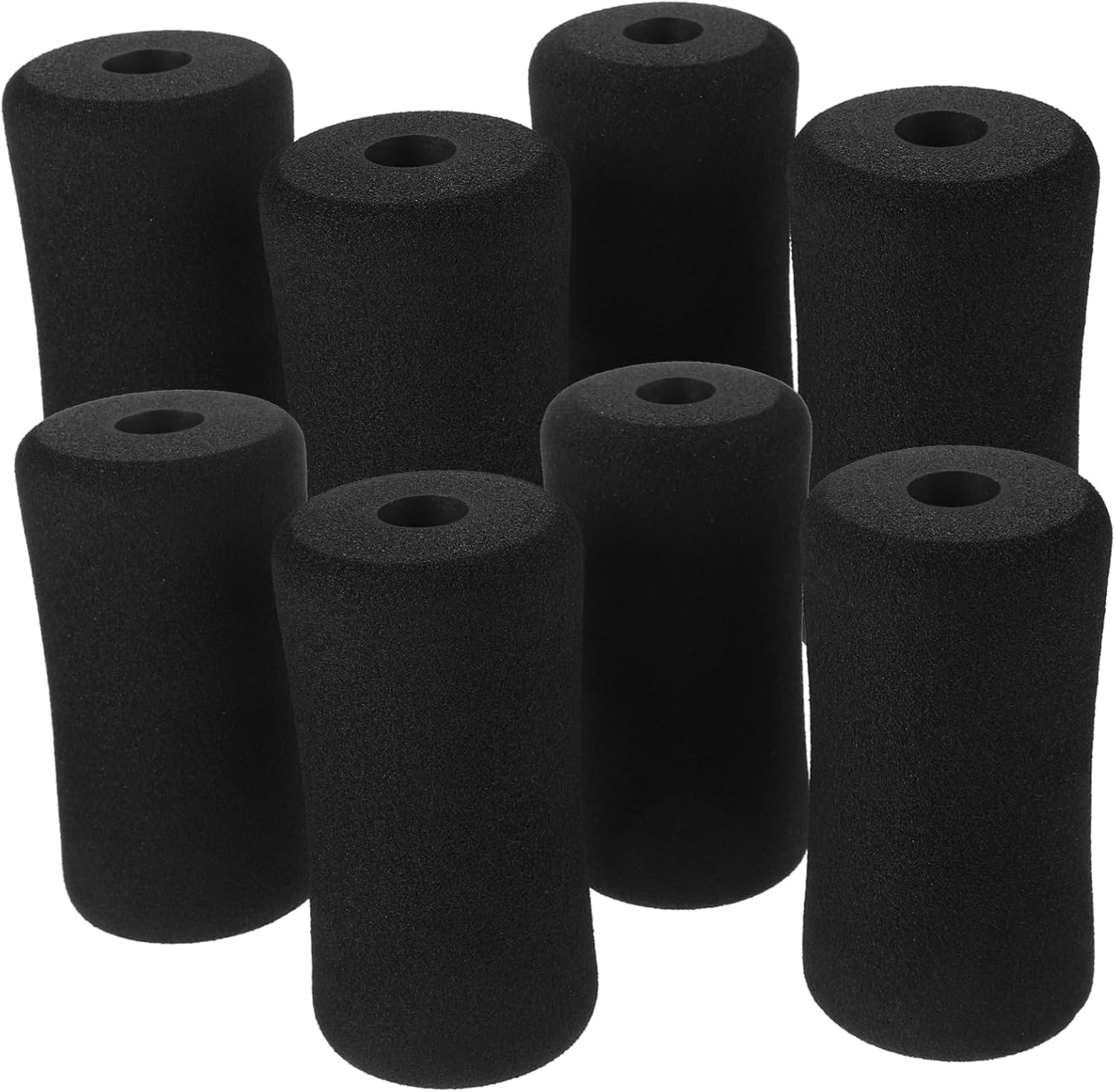 8pcs Foam Foot Pads for Treadmill Handles Replacement Covers for Gym Exercise Equipment Comfortable Cushioning for Leg Extensions and Workouts