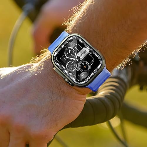 Vista 25 de Correas de reloj inteligente compatibles con correas de Apple Watch de 1.929 in 1.811 in 1.772 in 1.732 in 1.654 in 1.614 in 1.575 in 1.496 in