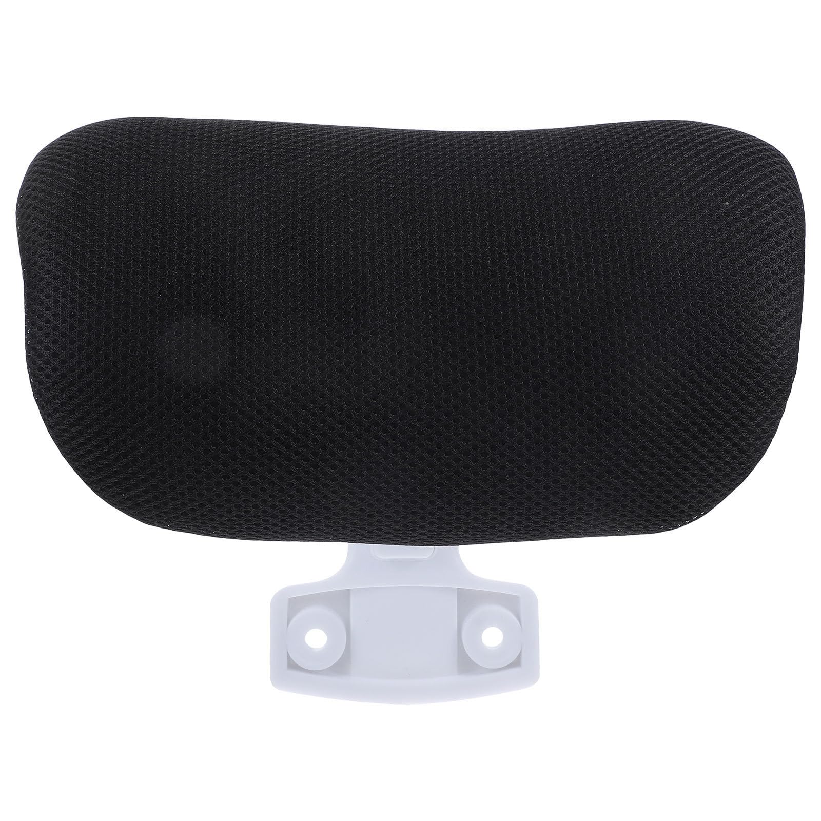 Appui-tête de bureau réglable en plastique noir avec coussin amovible pour chaise