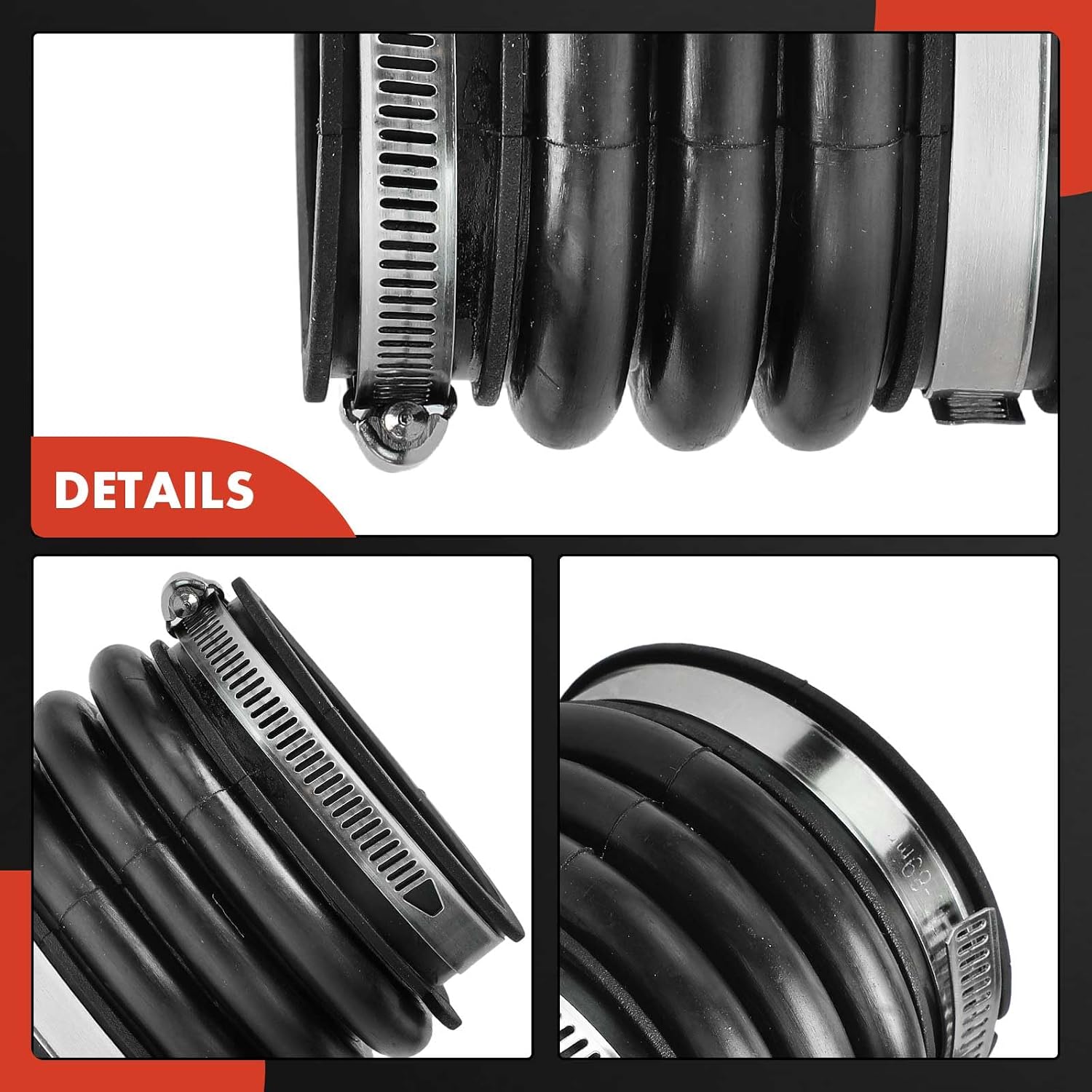 A-Premium Engine Air Intake Hose Tube [fits DOHC, 6Cyl 3.0L] Compatible with Toyota Avalon 1998-1999, Camry 1997-2001, Solara 1999-2003 & Lexus ES300 1997-2001, Replace# 17881-20090, 1788120090