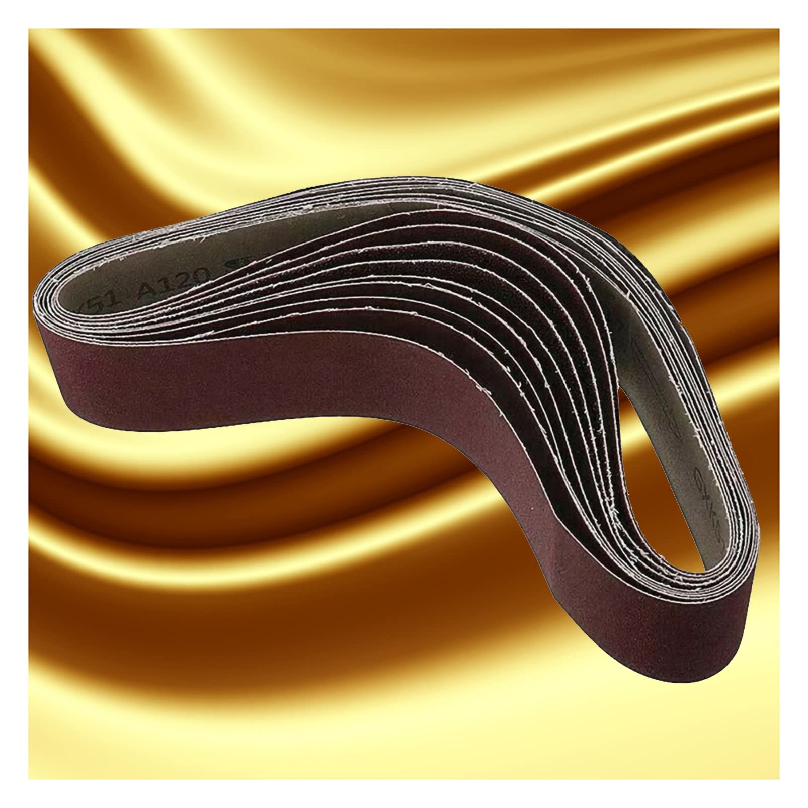 belt sander sanding belts 10pcs Aluminium Oxide Grinding Sanding Belts 3x21inch Thick Fine Welding Sharpening Abrasive Sand belts 533*75MM Aluminum Oxide Wood 40/1000 Grits Automotive Derusting ( Colo