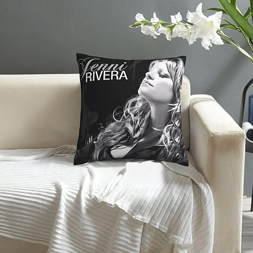 Miniatura 7 de Jenni Music and Rivera - Fundas de almohada con estampado moderno, decoración para el hogar