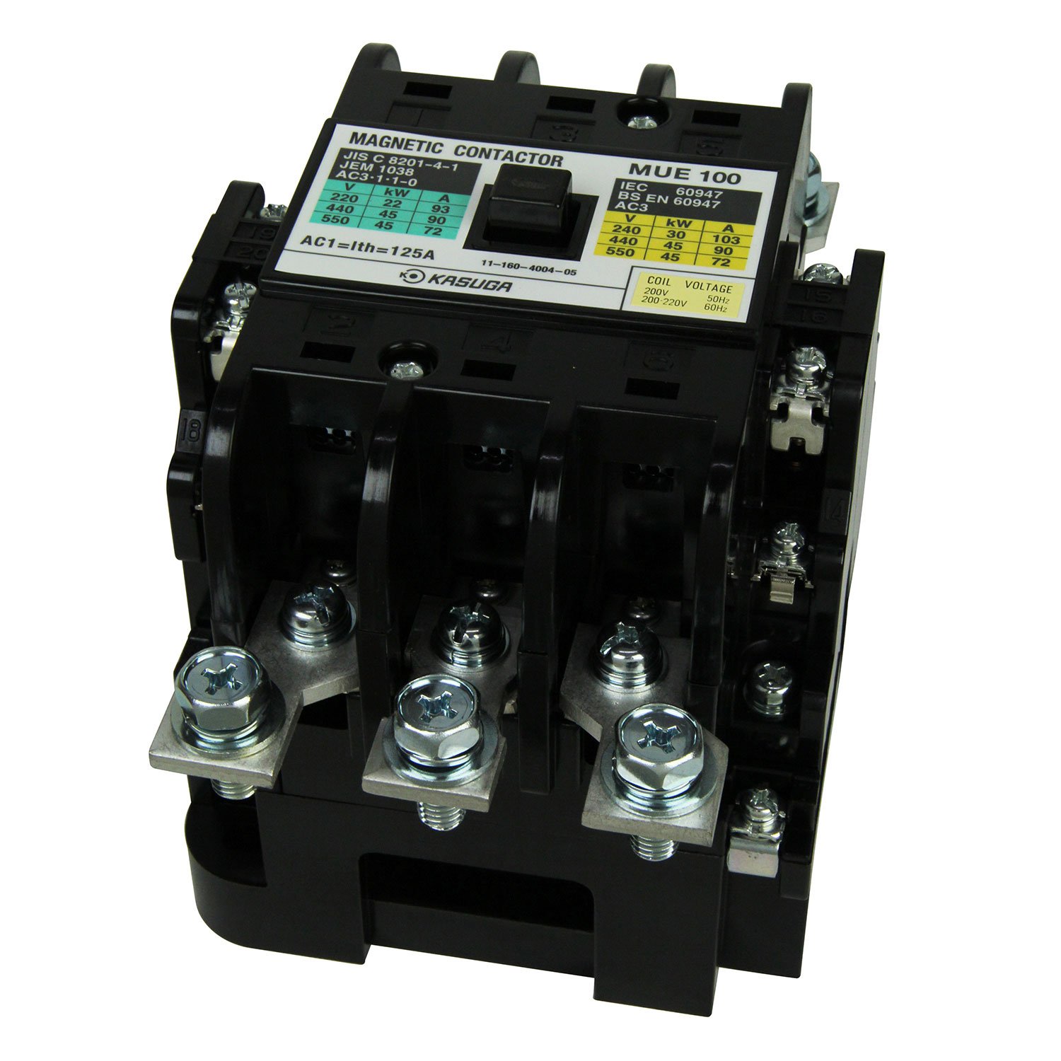 Amazon | 春日電機 電磁接触器（ケース無） MUE1002 | 電磁接触器  