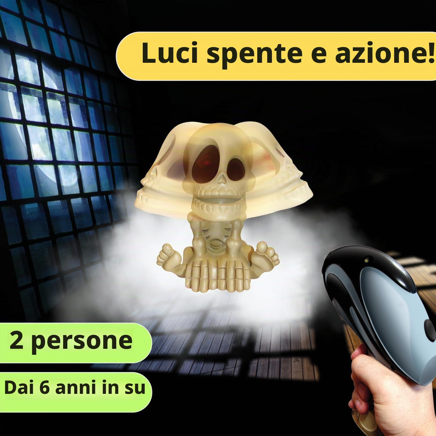 HUCH! | Caccia ai Fantasmi | Giochi da Tavolo a Partire dai 6 Anni | Puoi catturare la Mente Fuga? | Regali per Bambini | Giocattoli per Bambini 6 Anni | Gioco per Feste per Bambini | dai 2 Giocatori