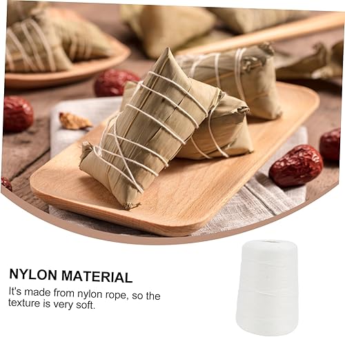 Miniatura 4 de Cabilock 1 rollo de cocina de algodón panaderos cordel de cocina cordel de cocina para atar carne hacer salchicha cerdo codo tocino Zongzi