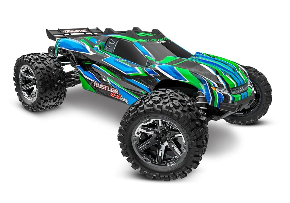 Traxxas RUSTLER 4X4 VXL ラジコン Amazon.com: Traxxas Rustler 4X4 VXL Brushless : Toys & Games