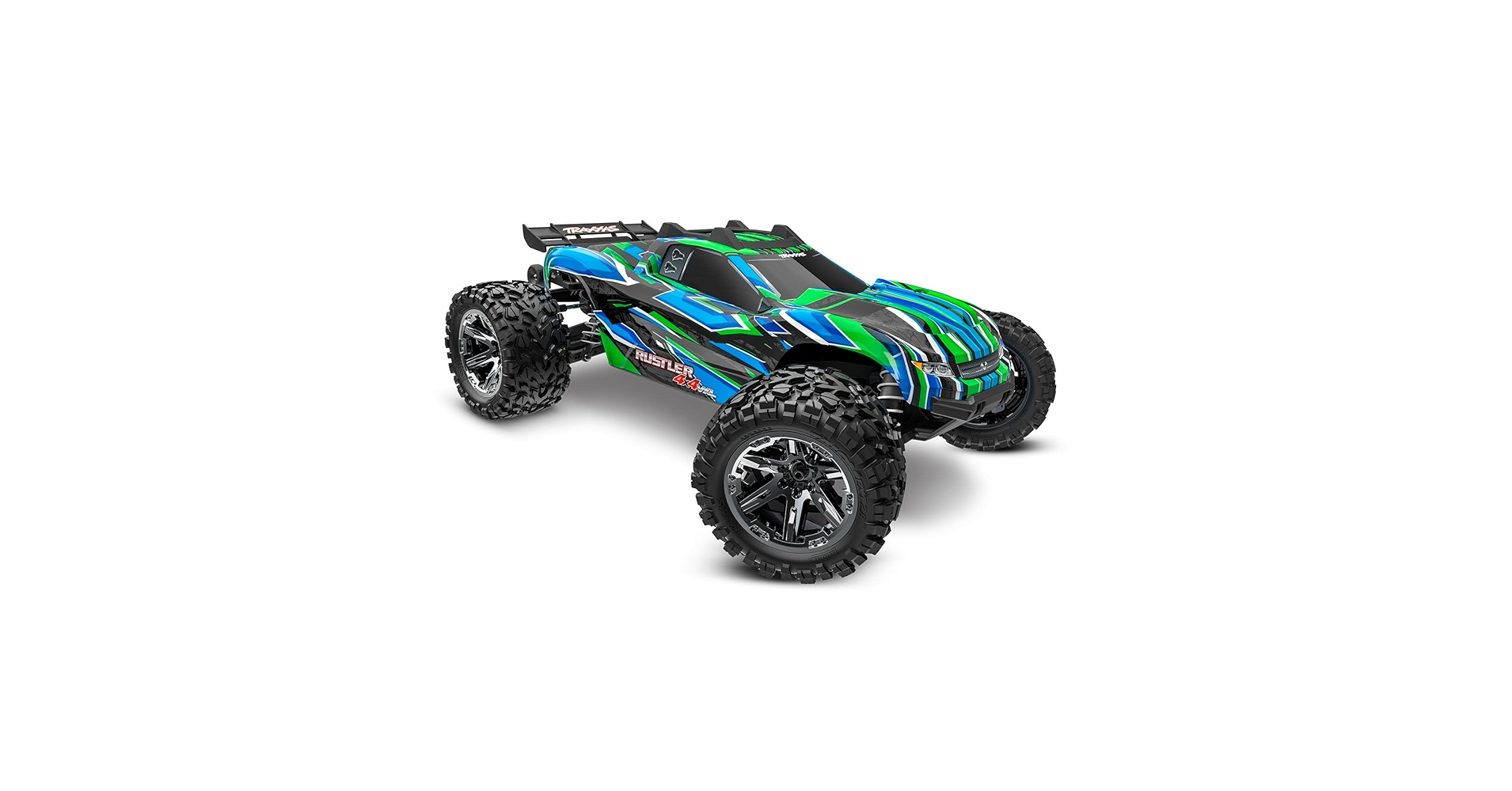 Amazon.com: Traxxas Rustler 4X4 VXL Brushless : Toys & Games