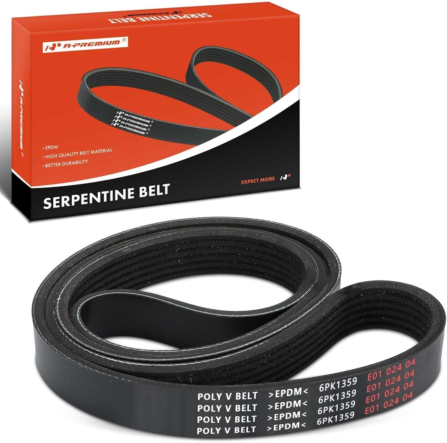 A-Premium 53.71 in Serpentine Drive Belt (K Section)