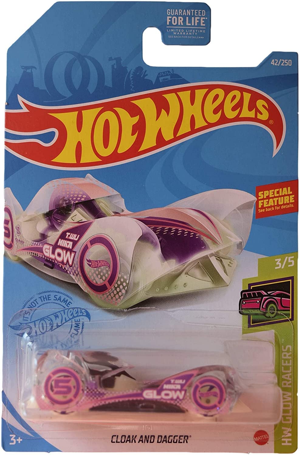 Cloak and Dagger, [Purple] 42/250 Glow Racers 3/5