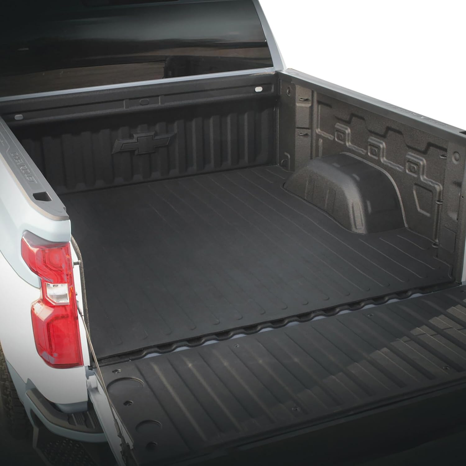 Westin 50-6465 Truck Bed Mat fits 2019-2026 Silverado Sierra 1500 5.75ft Bed Black Rubber
