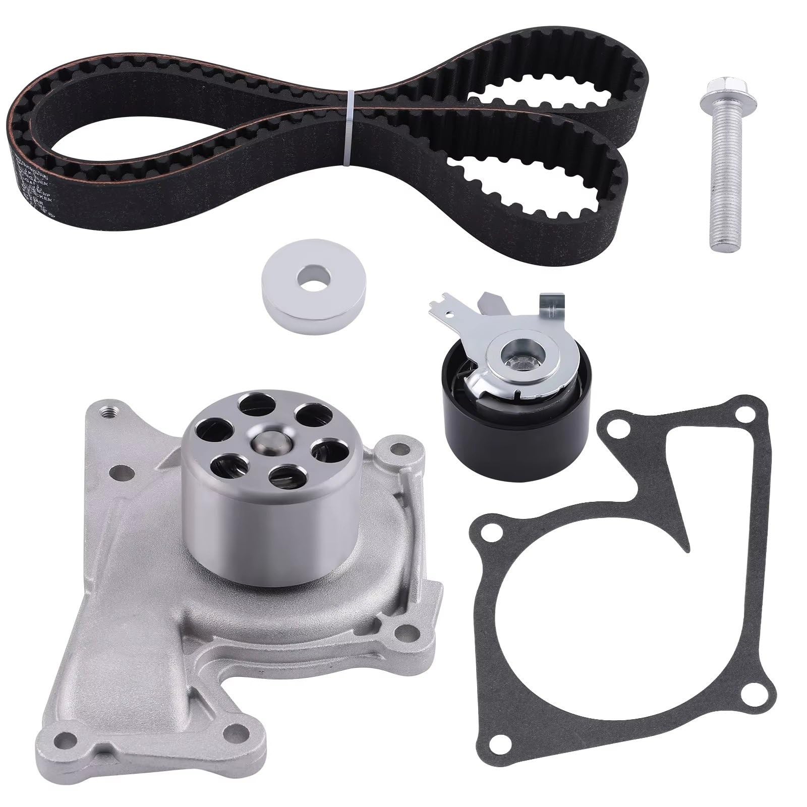 Correa de distribución para Nissan NV200 2013-2025, Pulsar 2014-2025, Qashqai 2015-2025. Kit de Bomba de Agua y Correa de distribución 6079930497.