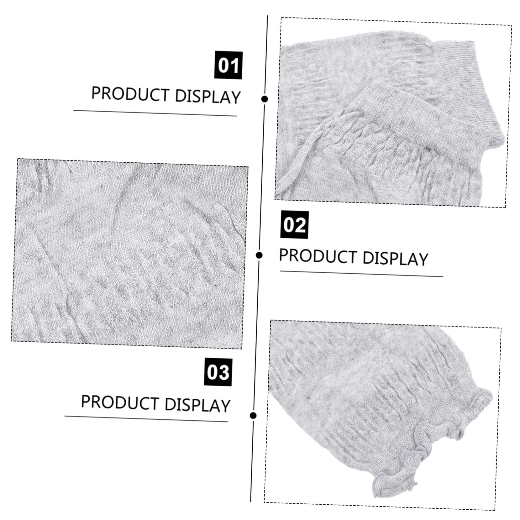 WOFASHPURET 2 Pairs Protective Pads for Crawling Lightweight Support Cushions for Knee Protection Ergonomic Design for Active Suitable for Thigh Circumference