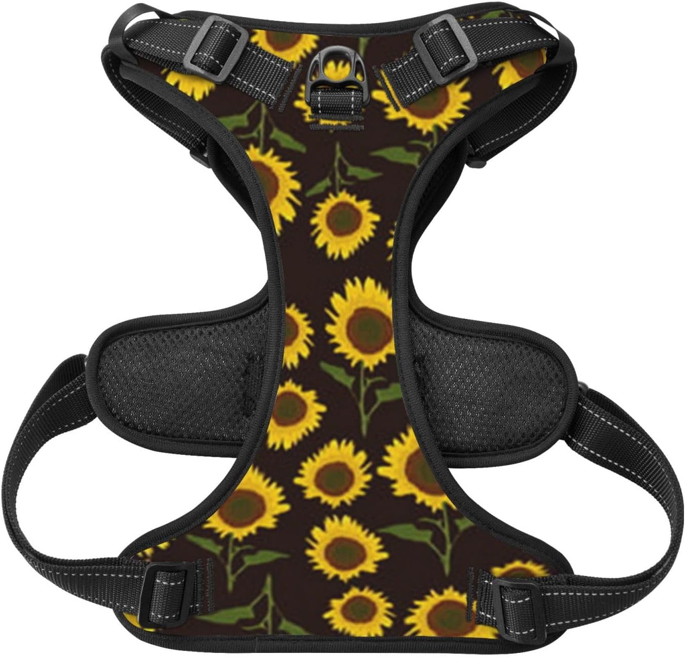 Sunflower No Pull Dog Vest Harness for Small Medium Large Dog Puppy Pets Cats Outdoor Walking