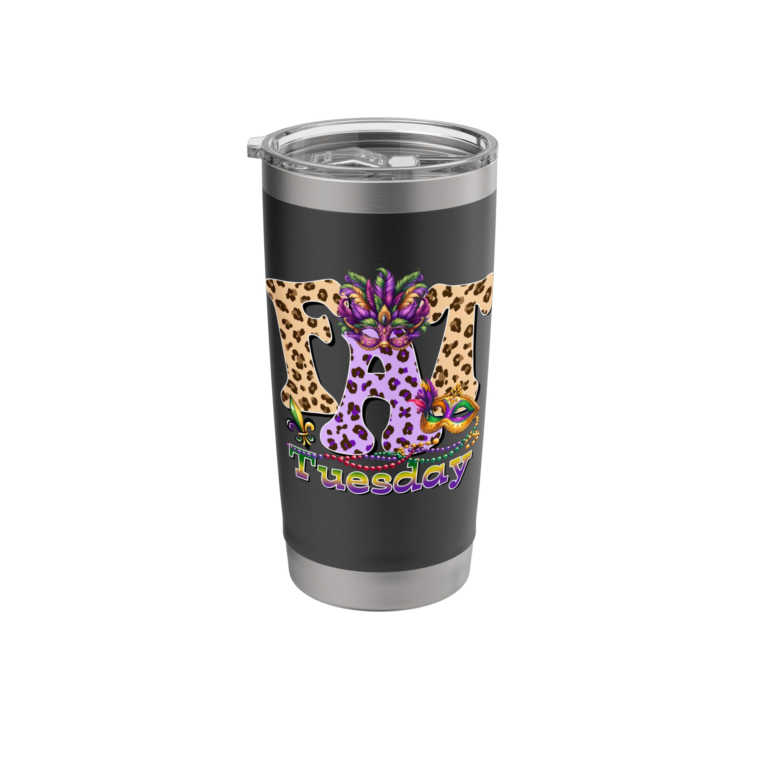 Amazon.com | Fat Tuesday Mardi Gras Stainless Steel Insulated
