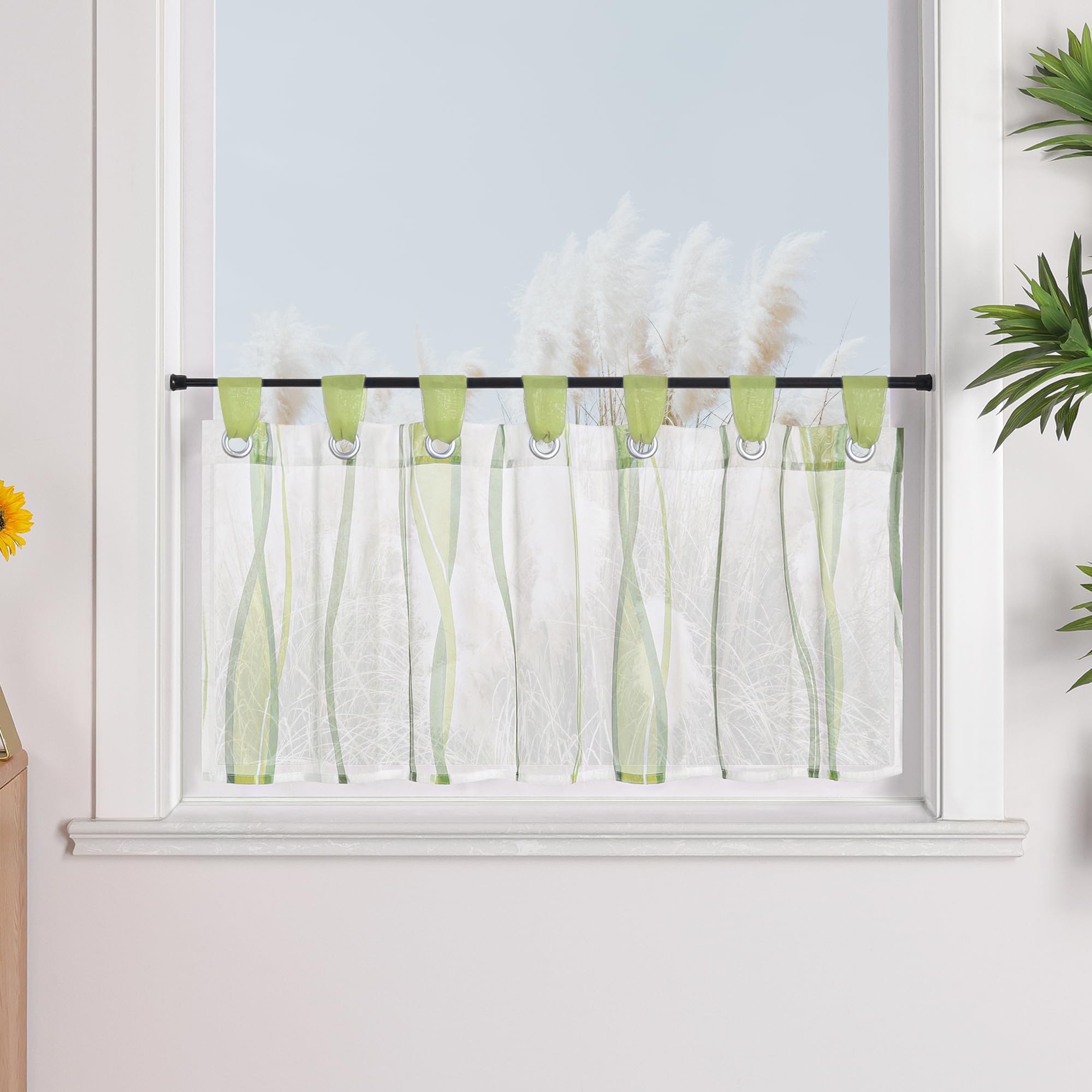 Just Contempo Tenda A Pannello In Voile Con Passanti – Trasparente E Elegante, 100% Poliestere