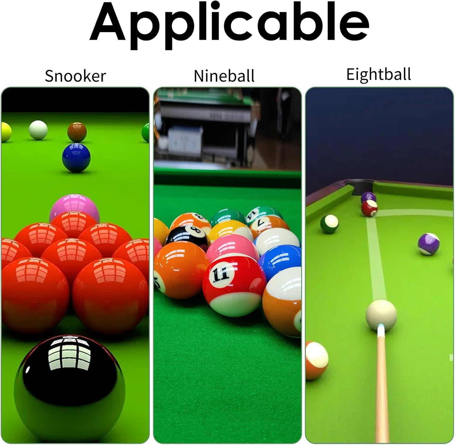 Kmise Break Cue Stick,21~23oz Pool Stick,57 Inch 2-Piece Break Cue Stick Punch Billiard Pool Cue Sticks with 13mm Pro Breaking Tip,Includes Pool Chalk and Glove