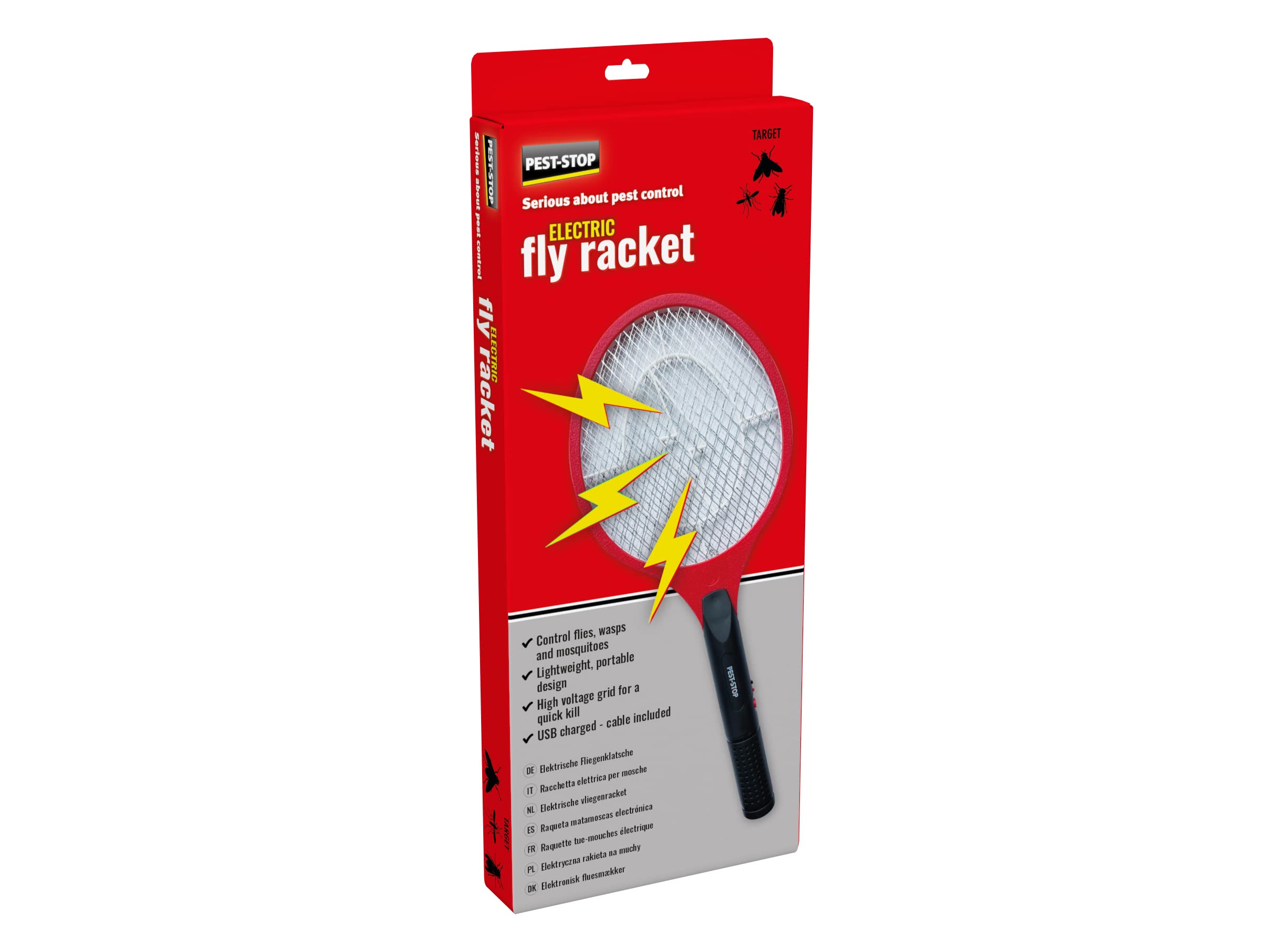 Pest-Stop Fly Racket