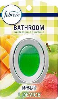 Febreze Bathroom Air Freshener, Odor-Fighting, Apple Mango, 1ct