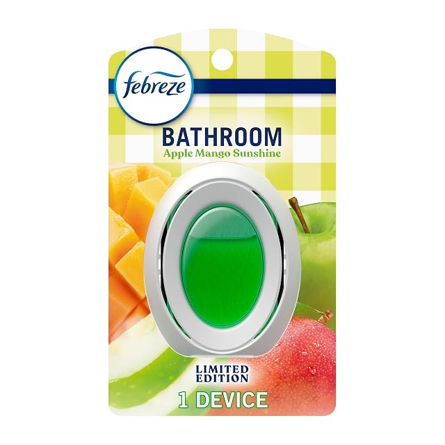 Febreze Bathroom Air Freshener Odor-Fighting Apple Mango 1ct