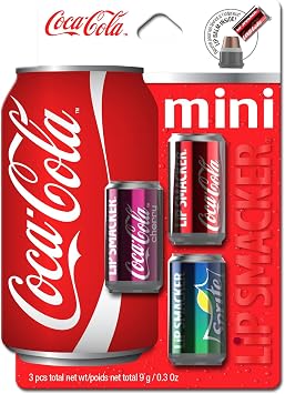 Coca-Cola Mini Tin Lip Cream Trio