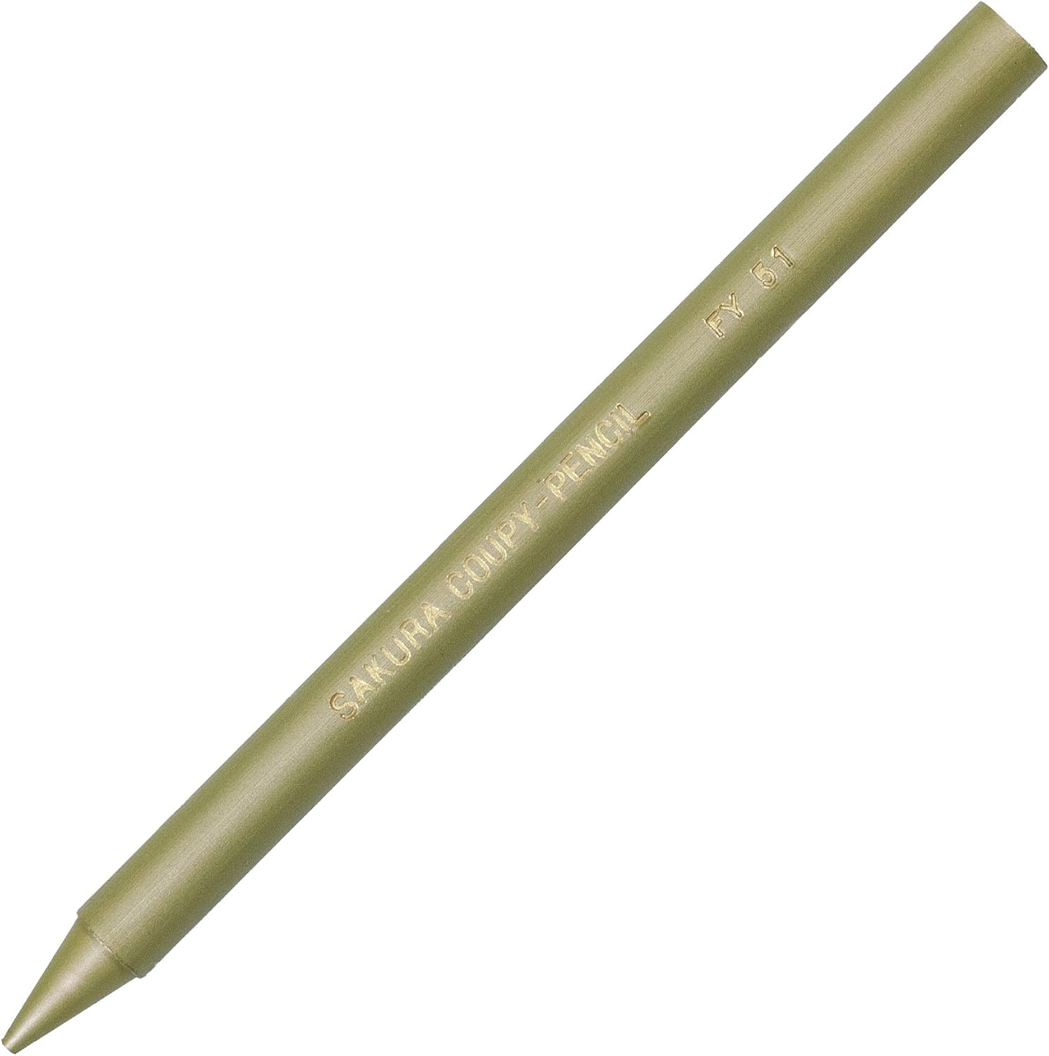 Sakura Craypas JFY Rose #51-10P Coupy Colored Pencils, Gold Color, 10 Pieces