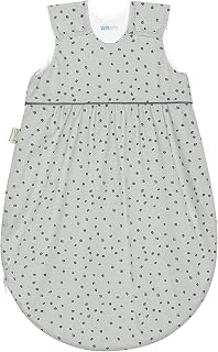 Odenwälder Coolmax-Schlafsack Timmi Cool & Windel Blaubär | Sommerschlafsack Atmungsaktiv | Leichter Kinderschlafsack 100% Baumwolle | Baby-Schlafsack Ärmellos ohne Beine