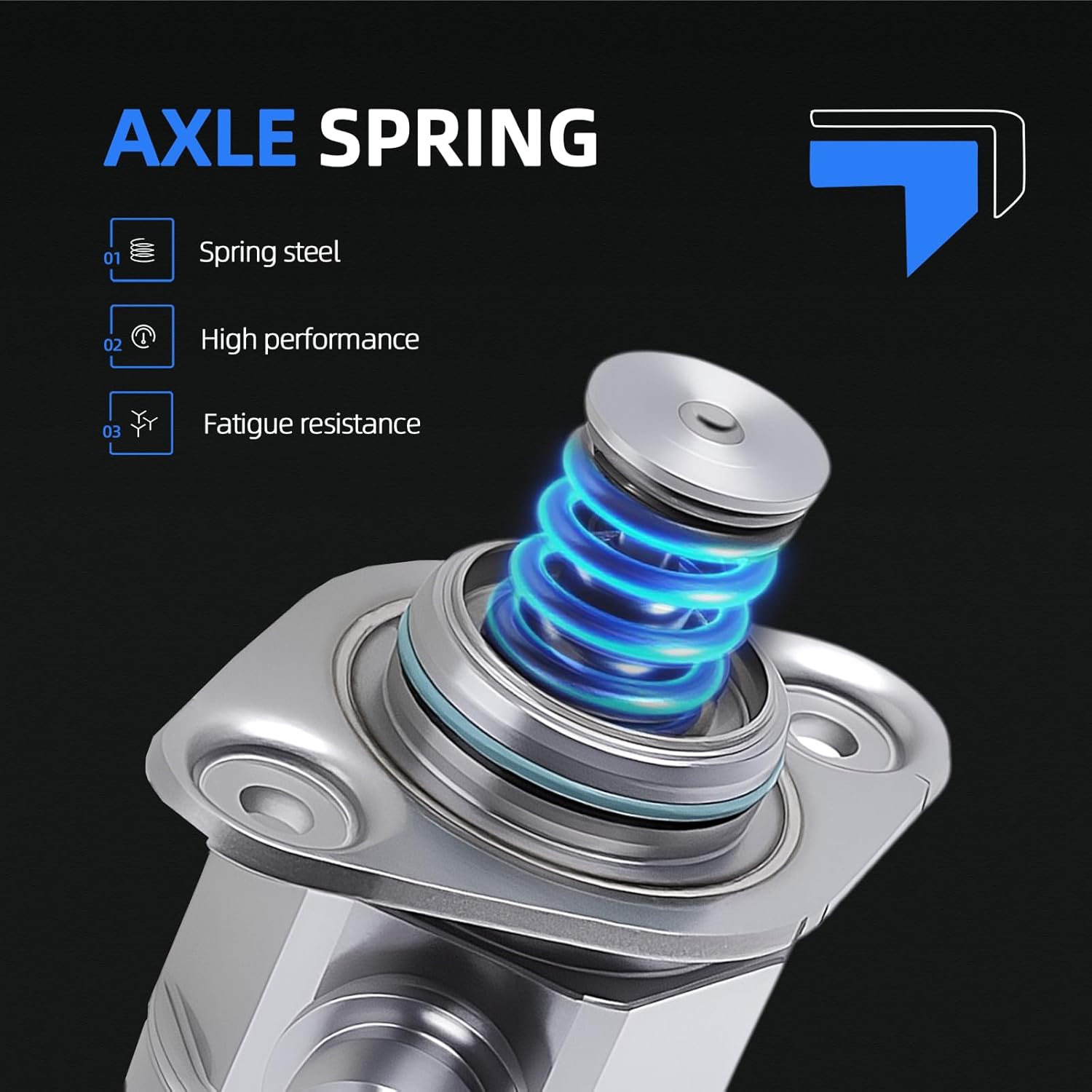 High Pressure Fuel Pump, for Volkswagen Jetta 2014-2018, for Passat, for Golf, for Golf Alltrack/SportWagen, for Beetle, for Audi A4 Q5 Q7 A5 A6, Replace# HM10049, 06A127026B