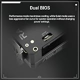 ASUS Dual Radeon RX 9060 XT 8GB GDDR6 – Carte Graphique (PCIe 5.0, HDMI 2.1b, DisplayPort 2.1a, 2.5 Slot, Ventilateurs axiaux, Technologie 0dB) - 5