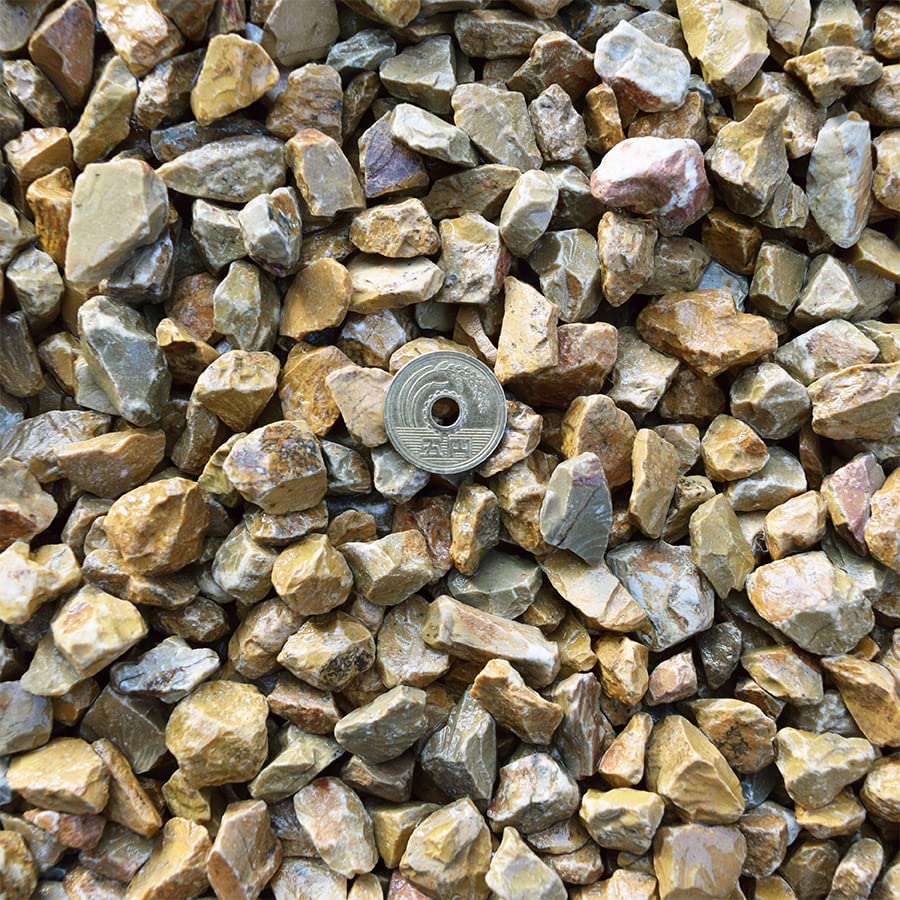 Nikon AF-S NIKKOR 24-85mm F3.5-4.5 光学美品 砂利 化粧砂利 イエロー 大理石 黄色 小粒 シュガーイエロー 60kg