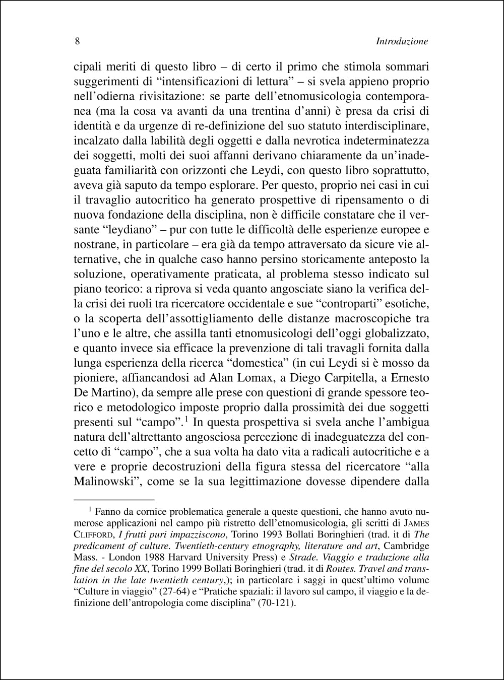 L'altra musica. Etnomusicologia