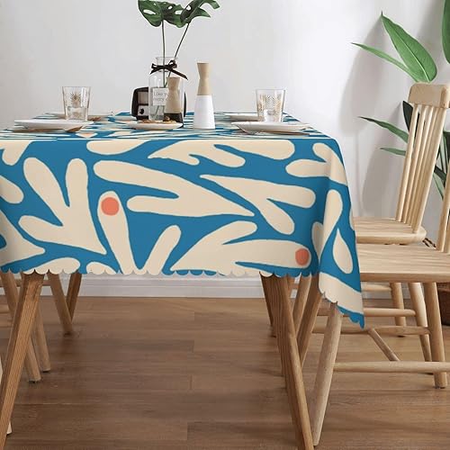 Miniatura 2 de Aimeryup Tropical Style Table Cloth Rectangle Table,Waterproof Tablecloth Rectangle Table Cloth Tablecloths for 6 Foot Rectangle Tables manteles de
