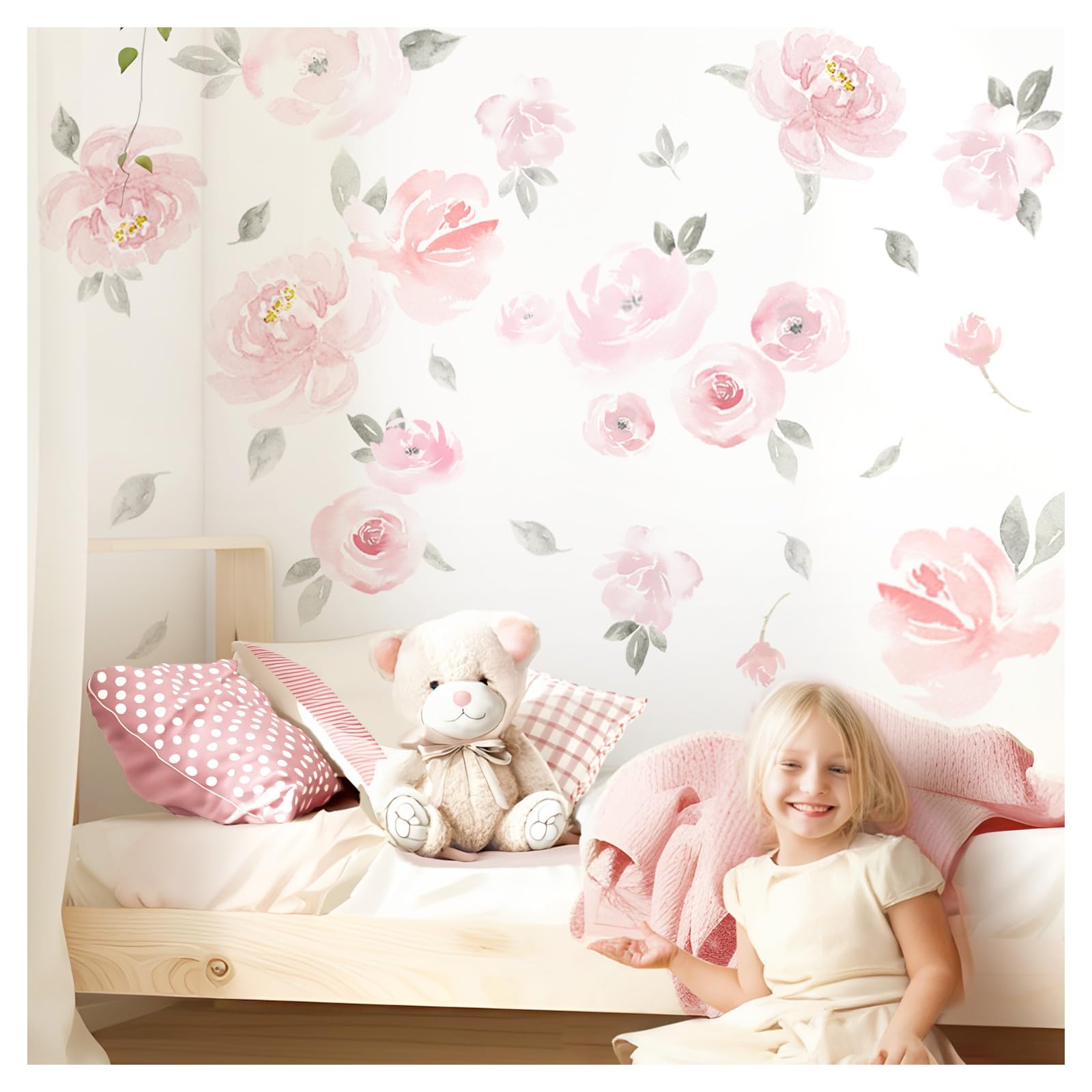 Little Deco Wandtattoo Blumen und Blätter DL5010 XL