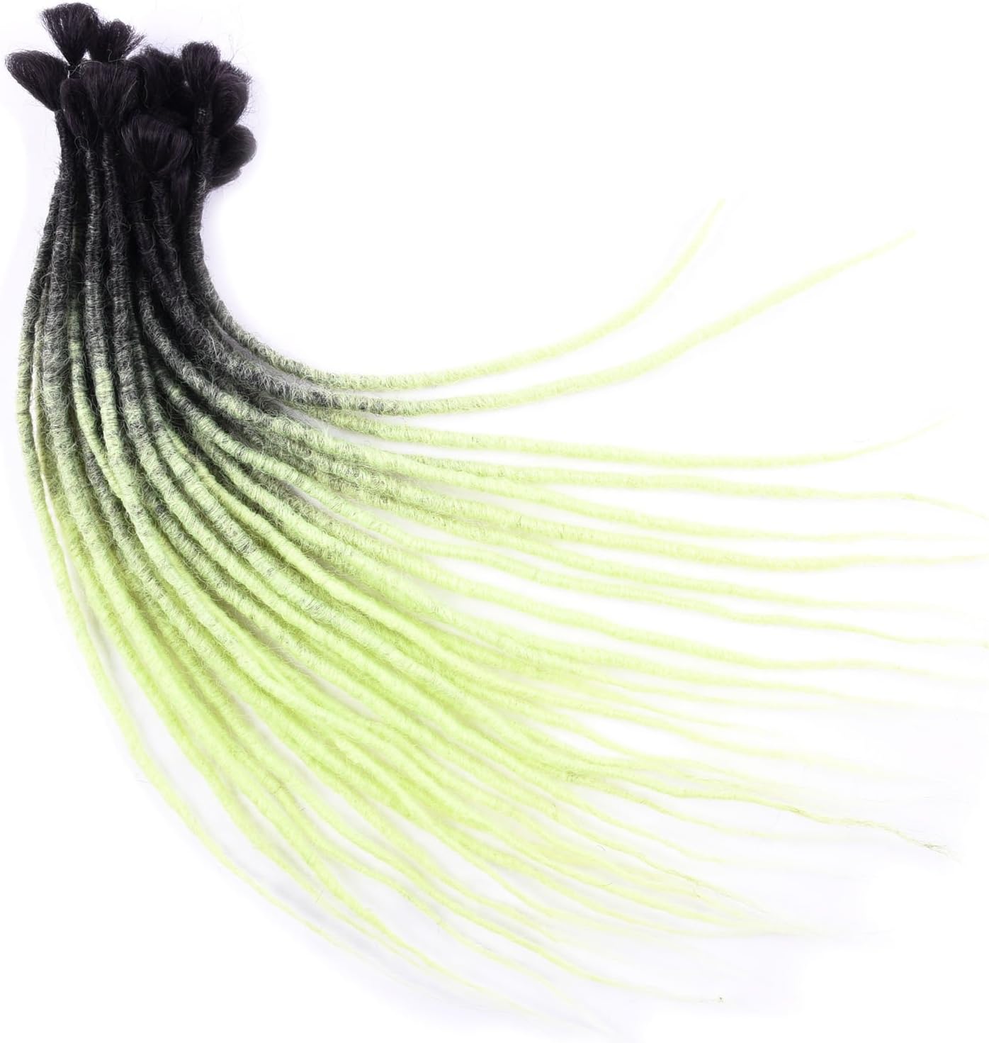 Silike 24" Handmade DreadLock Crochet Braids (6-8 G/Root, 4 Roots) New Material Faux Locs Crochet Hair Dreads Softlock For Dancing For Party(KDR2)