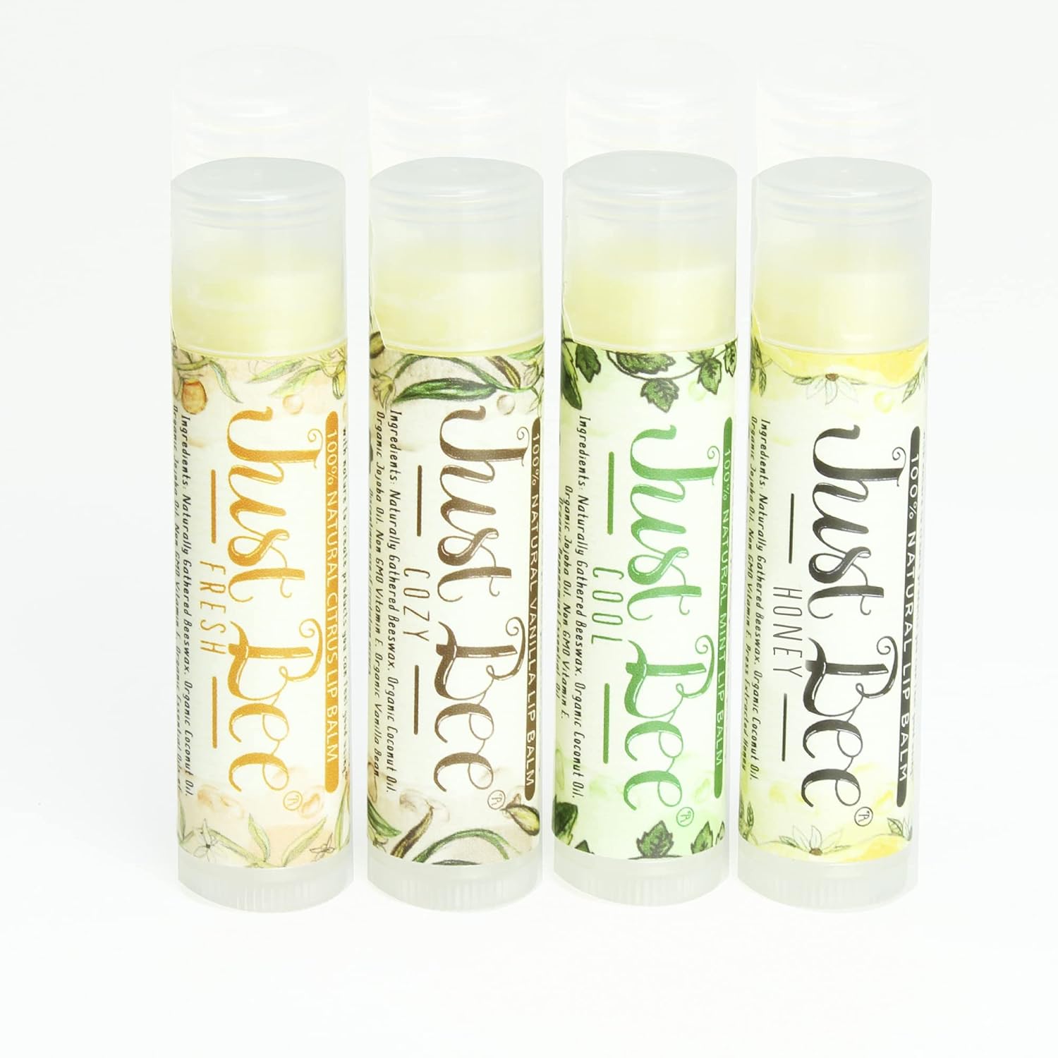 Just Bee Lip Balm Fresh 4 pack