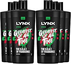 Lynx Shower Gel 12 Hours of Long Lasting Refreshing Fragrance Body Wash with Plant-Based Moisturisers for Men XXXL Size Body Cleanser for Naturally Soft Skin, 700ml (Africa, Buy 6)