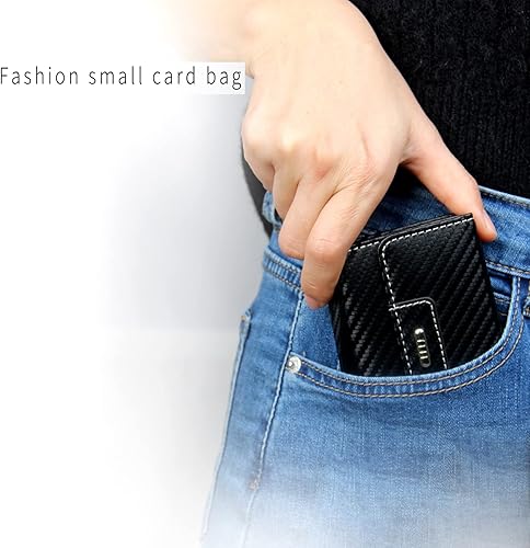 Miniatura 2 de XIDAILINENG-TIYI Soporte para tarjetas de crédito, soporte para tarjetas de crédito y cartera para tarjetas de crédito para hombres y mujeres, cada