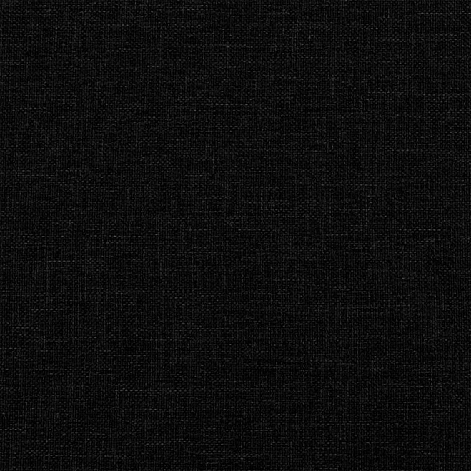 Cuscino per divano nero 50 x 50 cm 2 pezzi in morbido tessuto sfoderabile e imbottitura ergonomica in poliestere per interni