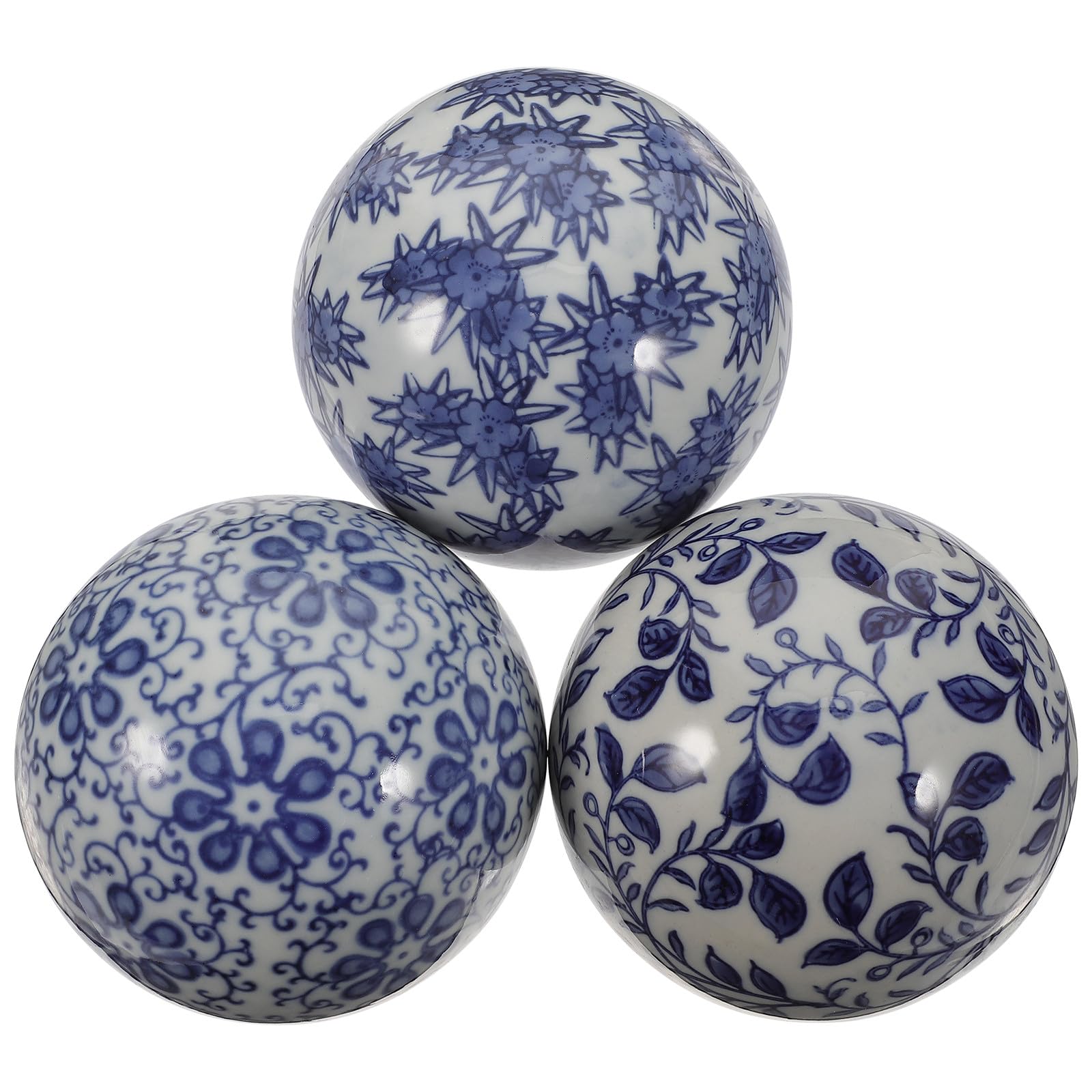 Boules en porcelaine flottantes 10 cm orbes céramique décoration aquarium