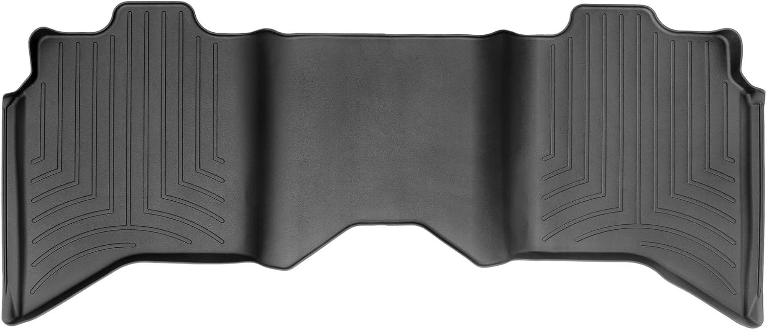 Weathertech Custom Fit FloorLiners for Dodge Ram Truck 1500, Ram 1500, Ram 1500-2nd Row (442163), Black