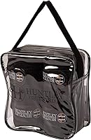 Vista 9 de Huntley Equestrian Envolturas de polo para caballos: vendaje protector de soporte de pierna para entrenamiento, ejercicio, participación - 4 Negro