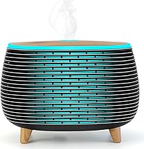 Diffuserlove Diffuser Essential Oil Diffusers 400ML Aromatherapy Air Diffuser for Home Bedroom Office Room Aroma Diffuser with 7 Color Lights Intermittent Mist Mode