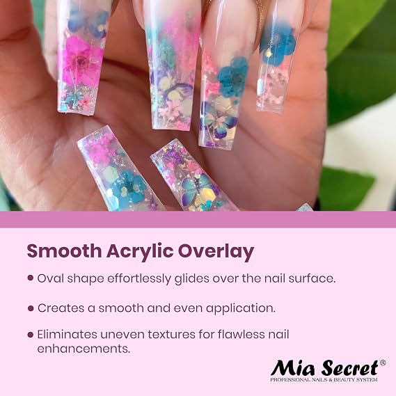 Mia Secret Oval Kolinsky Nail Brush Size #8