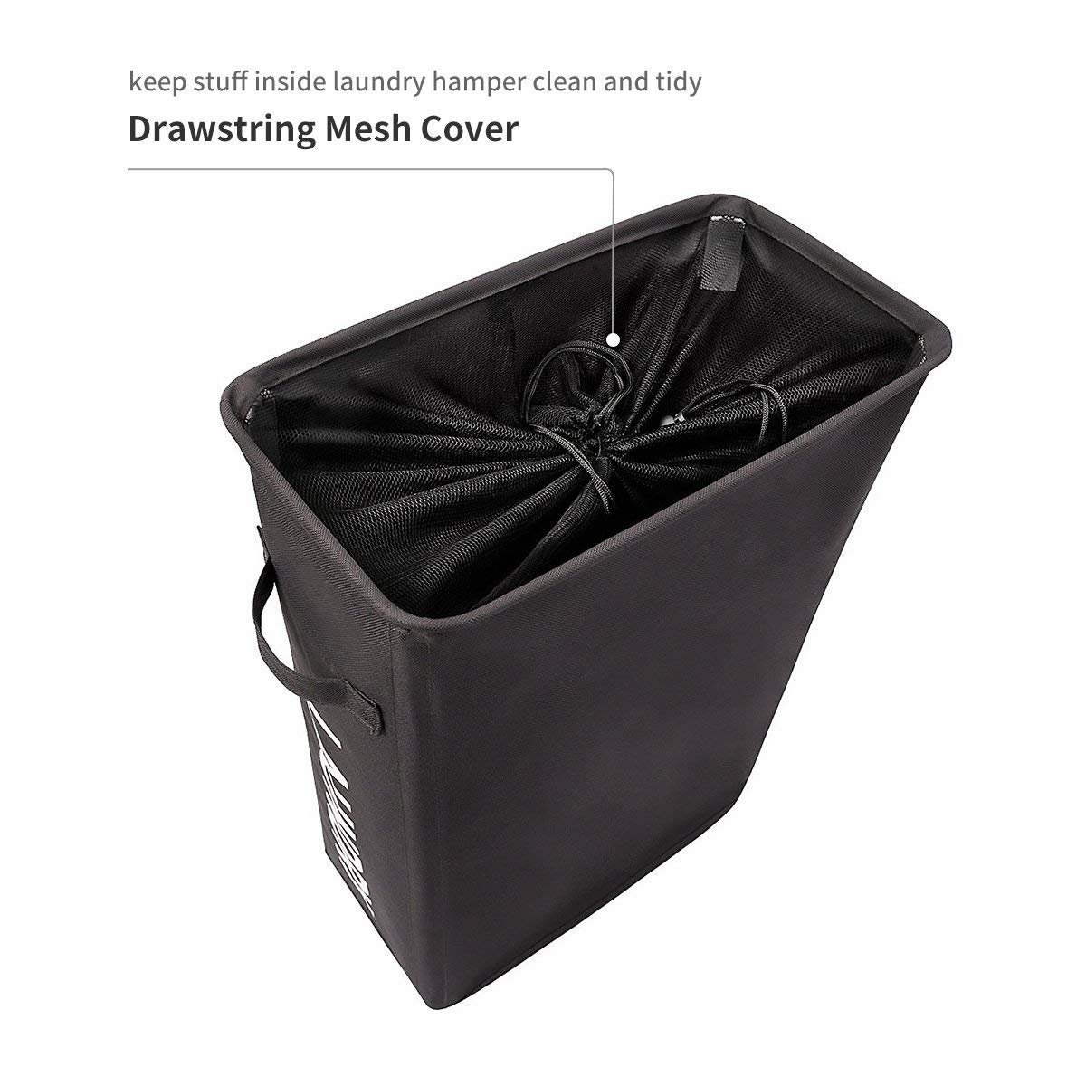 Buy WOWLIVE Slim Laundry Basket Small Washing Basket Foldable Laundry