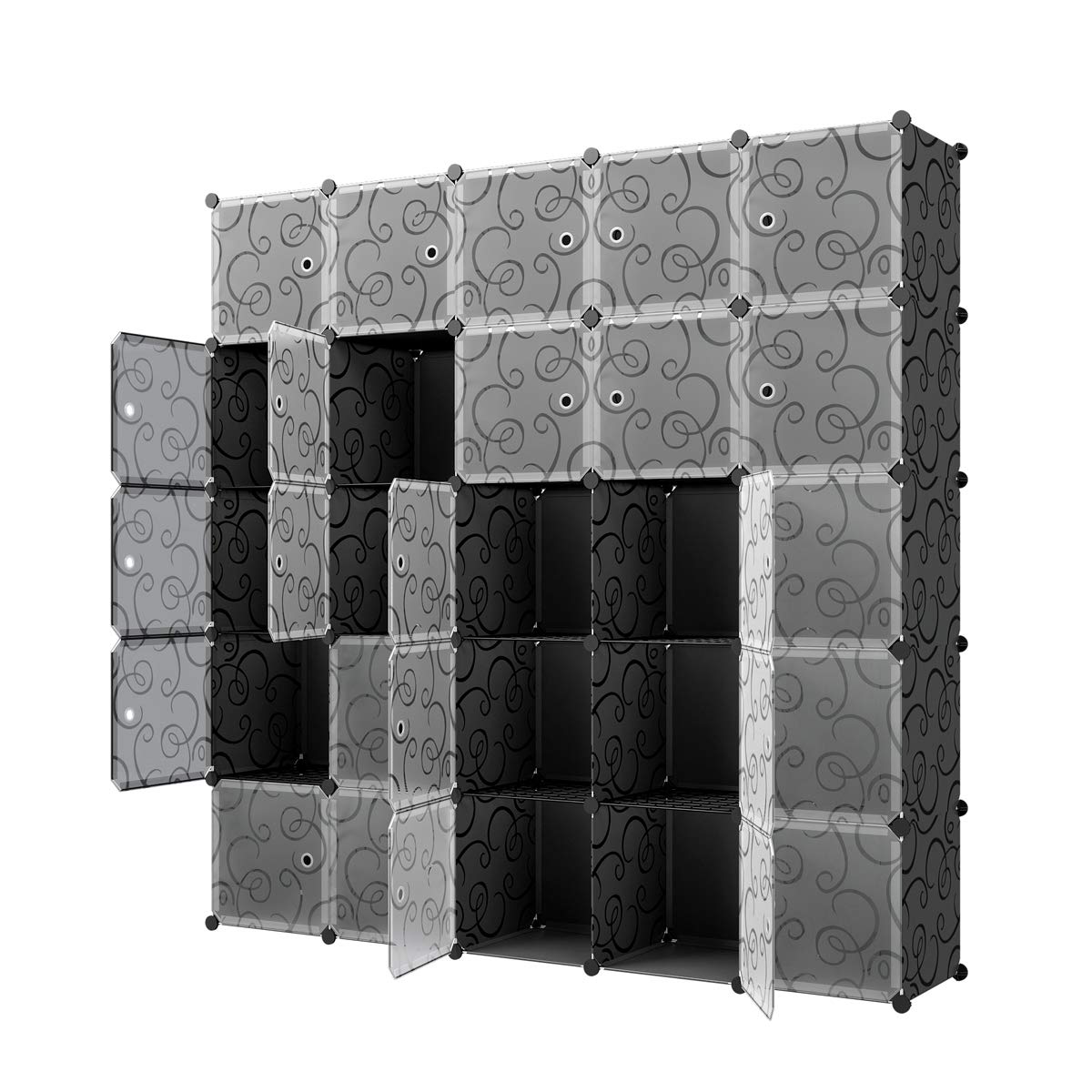 Buy KOUSI Cube Organizer Storage Cubes 14"x14" Cube (25 Cubes