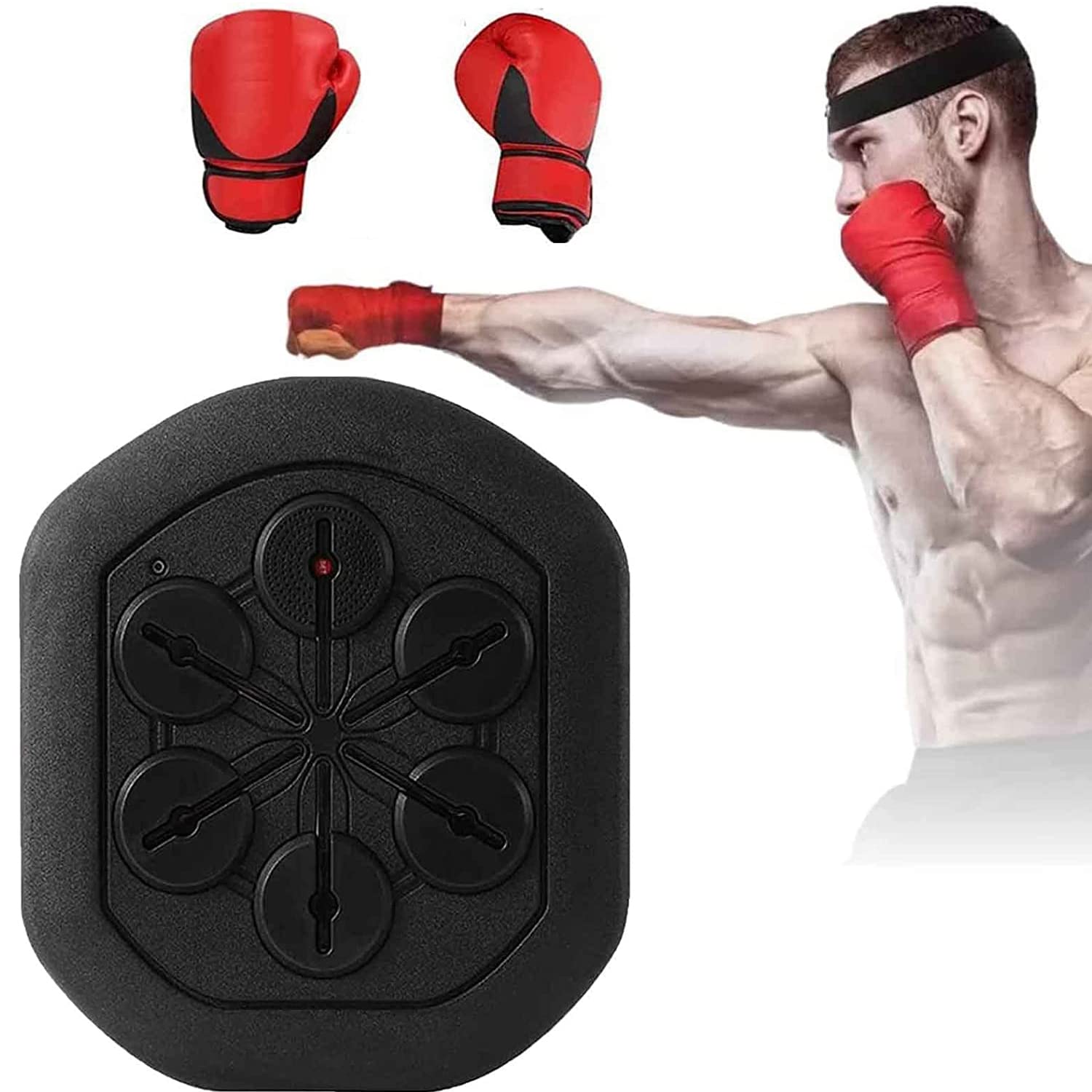 Buy Boxing Reaction Target Boxing Machine, Music Electronic Boxing Wall