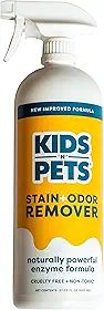 KIDS 'N' PETS Removedor instantâneo de manchas e odores para todos os fins elimina permanentemente xixi de cachorro, urina de gato, outros cheiros, manchas de carpete de casa, sofá, móveis, colchão