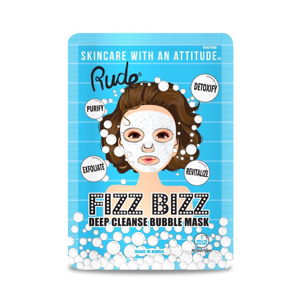 Rude - Fizz Bizz Cleanse Bubble Mask