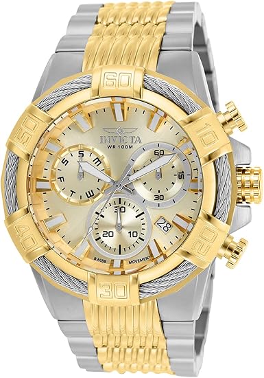 Amazon.com: Invicta Men's 25864 Bolt Analog Display Quartz Two Tone ...
