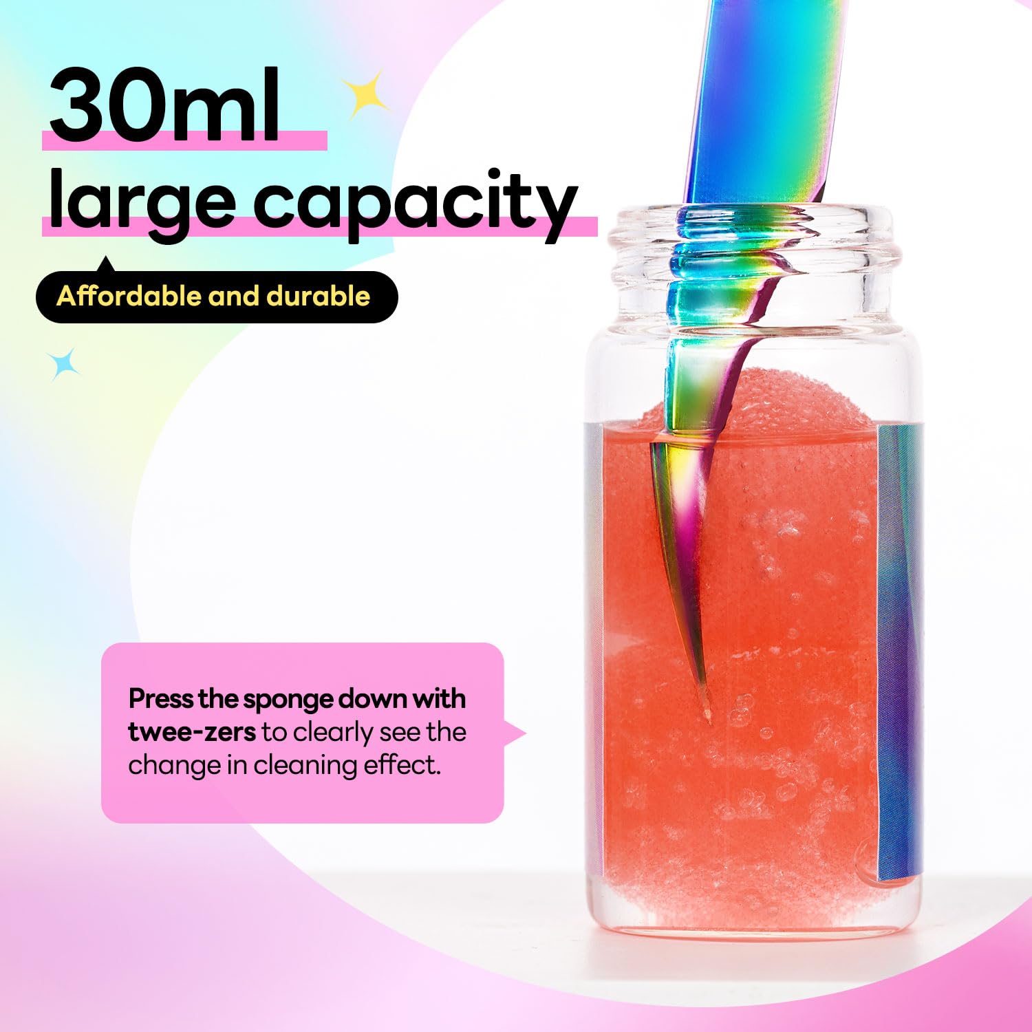 Elegant Touch Gold Tip Tweezer with Slanted End