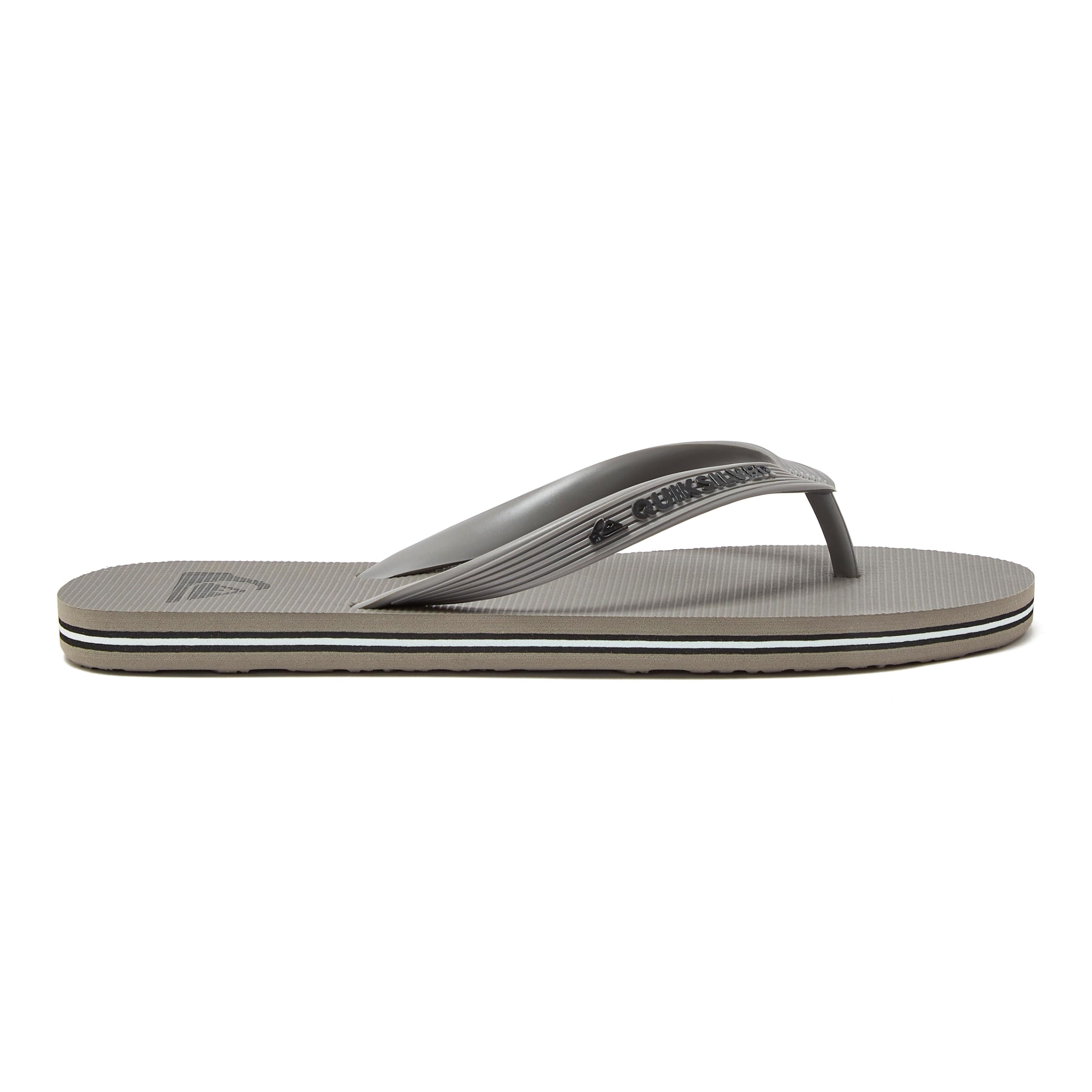 Quiksilver Men's Molokai Sandal, Grey, 11 M US